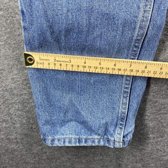 Wrangler‎ Jeans Mens 32X32 Blue Mid Rise Western Cowboy Outdoor Workwear - Picture 7 of 12